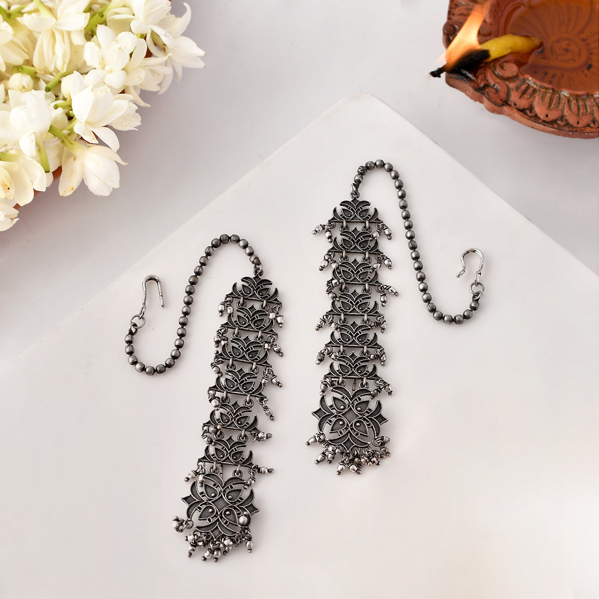 Kundan Earrings, Natural Stone Dangler Earrings For Women, Handmade Indian  Traditional Jewelry, Unique Gi… | Indian earrings, Kundan earrings, Hand  painted earrings